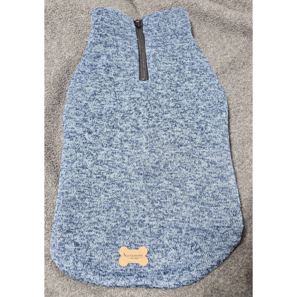 UGG KOOLABURRA Dog Pet Fleece Sweater Jacket Blue Size Medium